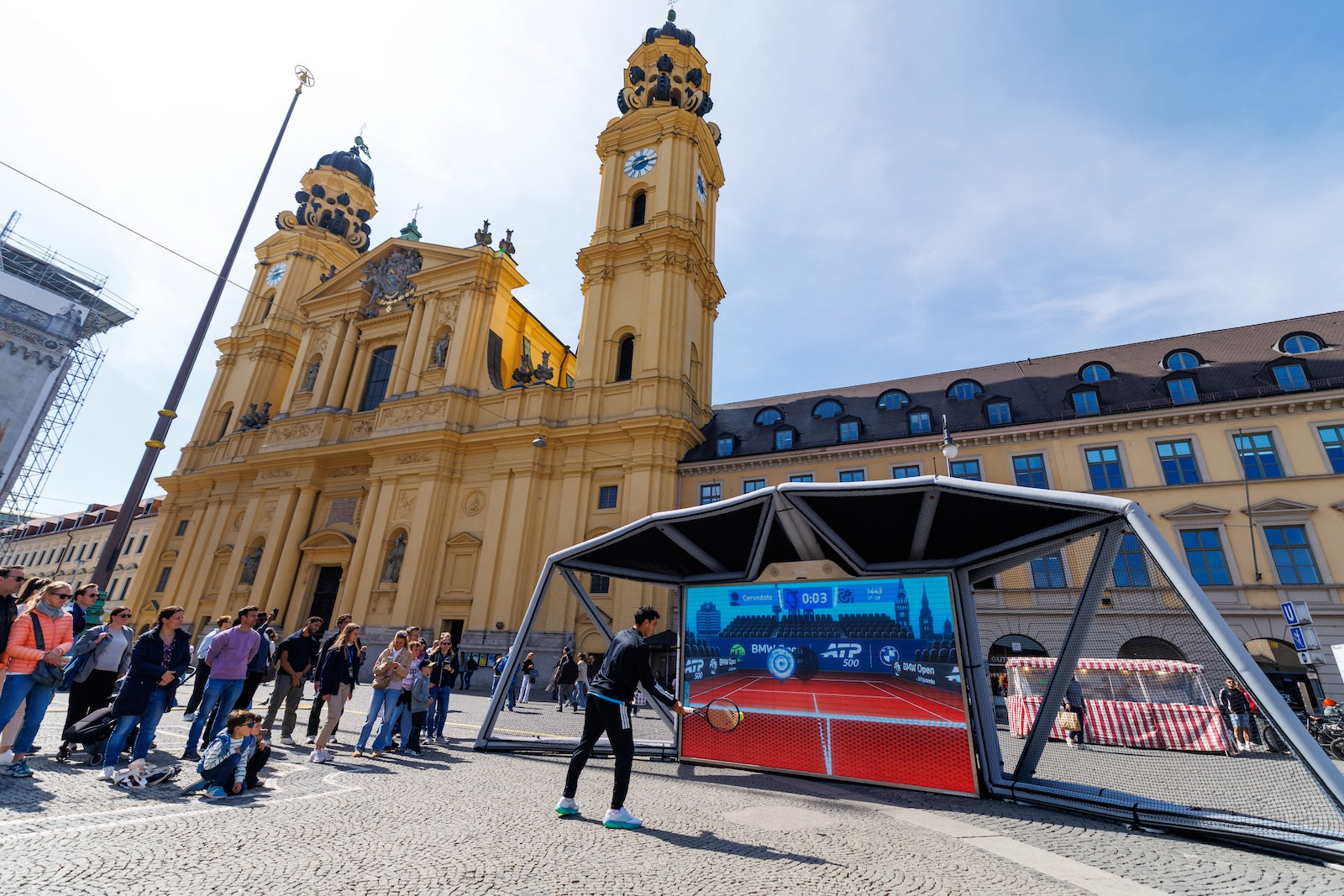 Game, Set, Match: How BMW Brought Interactive Tennis to Munich’s City Center