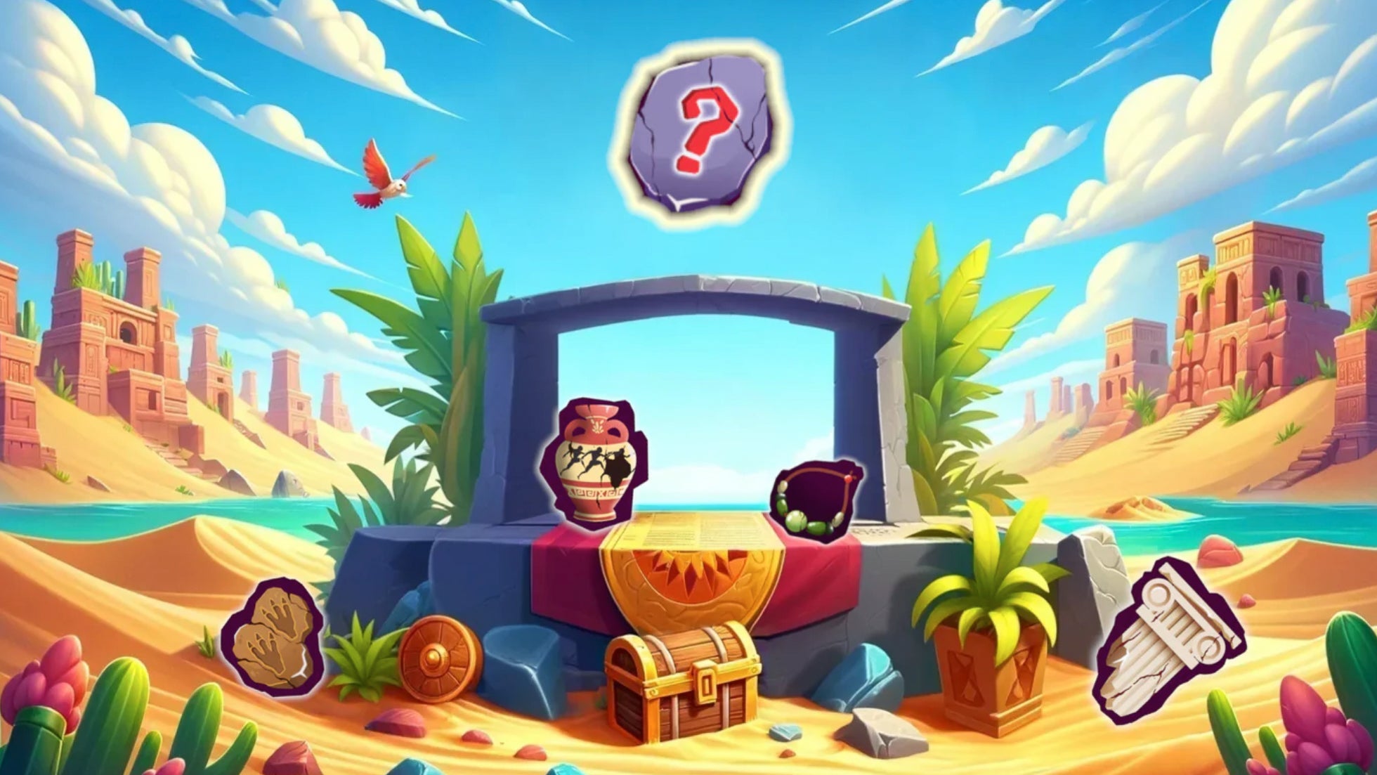 Dino Quiz Learn While Moving