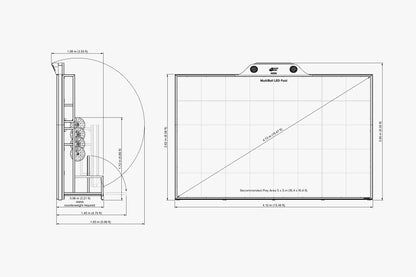 Measurements of the MultiBall LED Fold