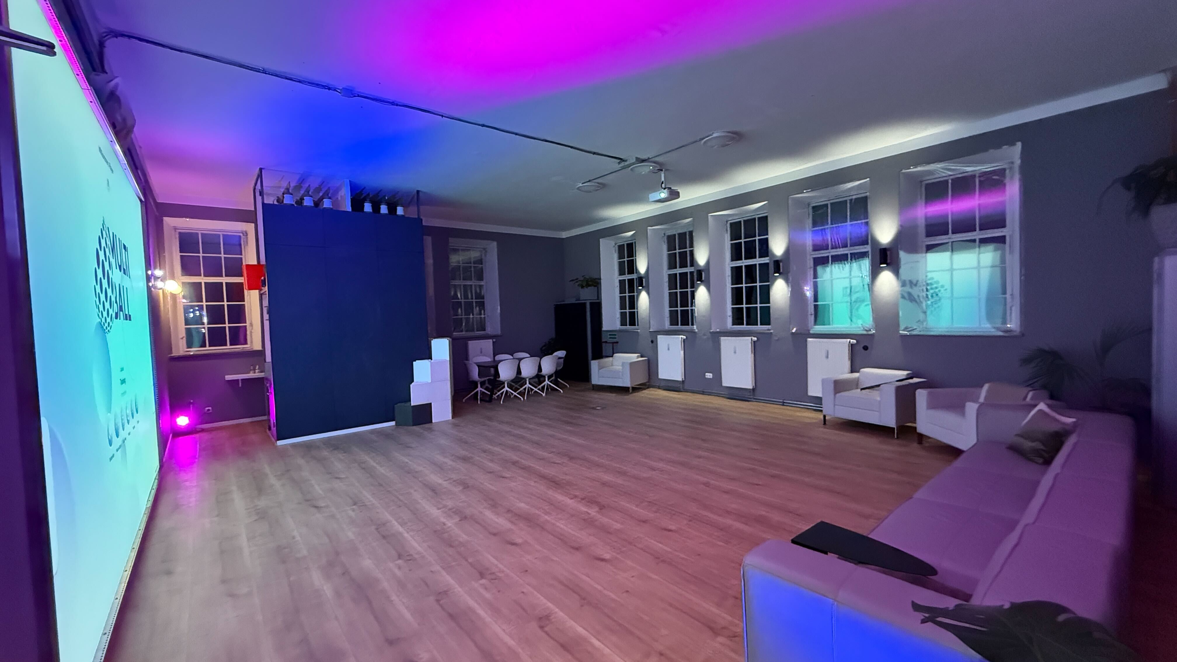 Photo of the Playroom 2 with the MultiBall Pro