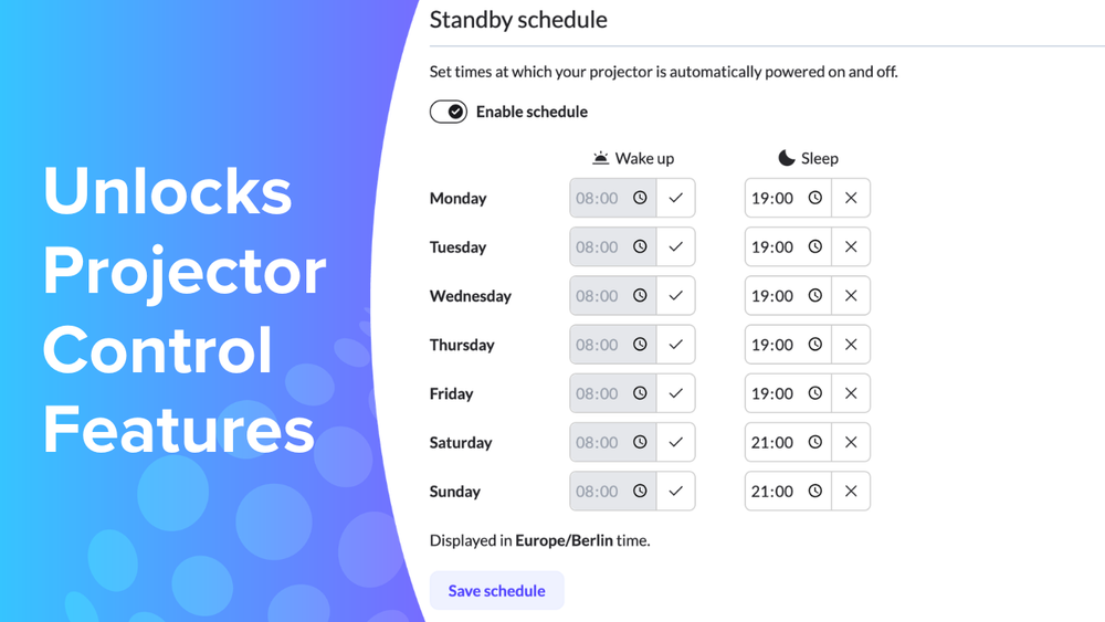 Projector Automation & Control Set