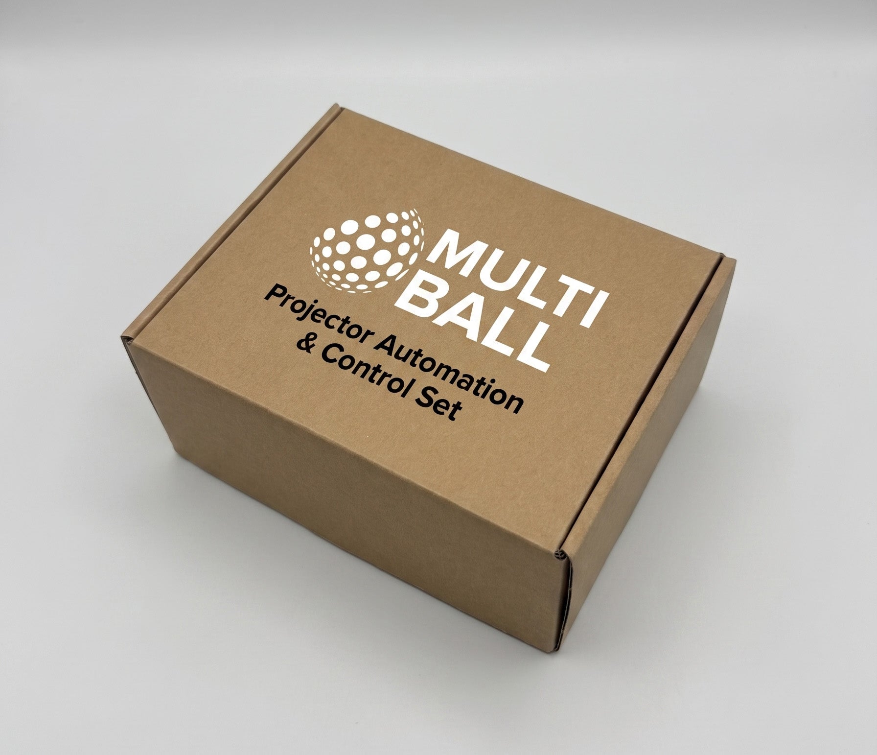 The box of the Projector Control Cable Set to control the Projector for the MultiBall via the MultiBall Admin. Including the cables and unlock for the feature.